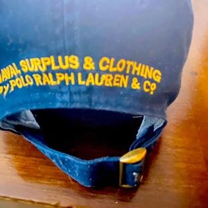 Naval emblem Ralph Lauren cap